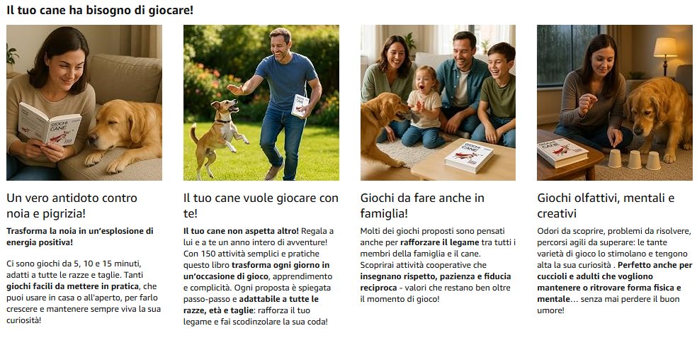 Contenuto editoriale 4 del libro Giochi da fare con il tuo cane