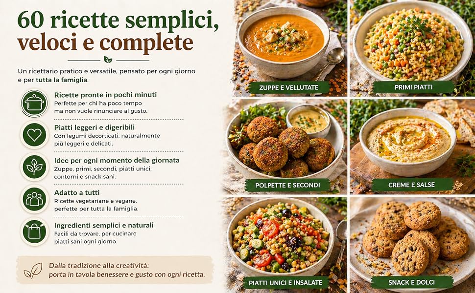 Contenuto editoriale 3 del libro Legumi Decorticati