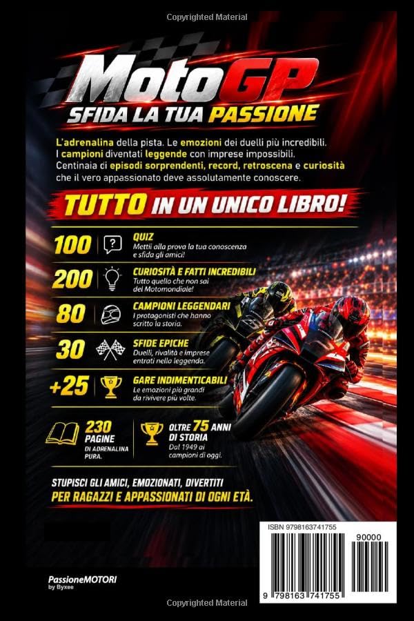 Retro copertina MotoGP