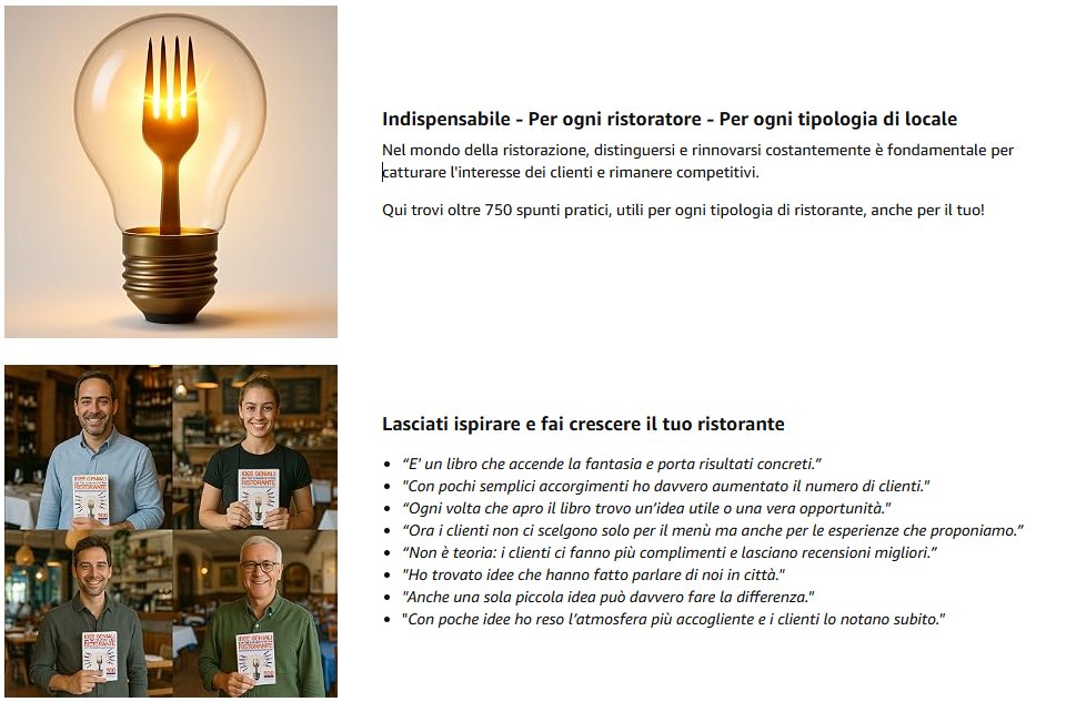 Contenuto editoriale 1 del libro Ristorante